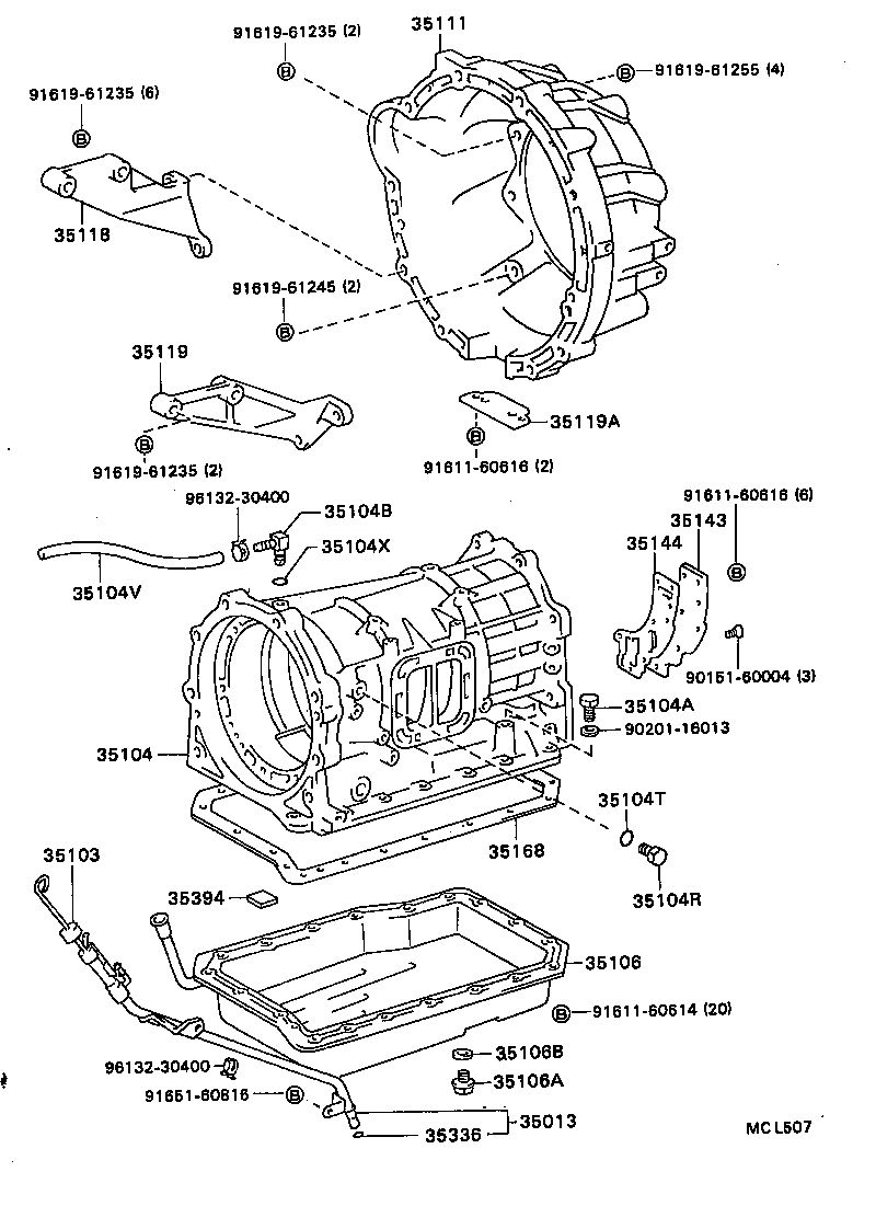 35103-36040 GAGE SUB-ASSY, TRANSMISSION OIL LEVEL product image