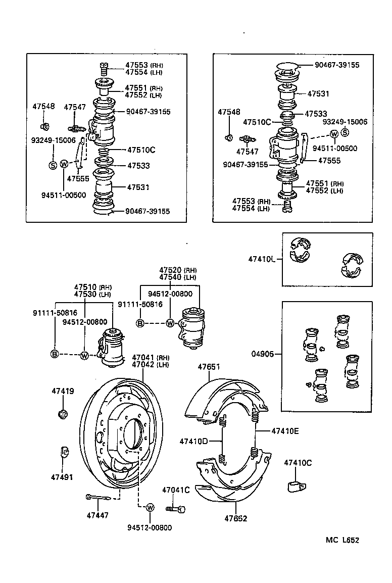 47547-35011 PLUG, BLEEDER(FOR FRONT DRUM BRAKE) product image
