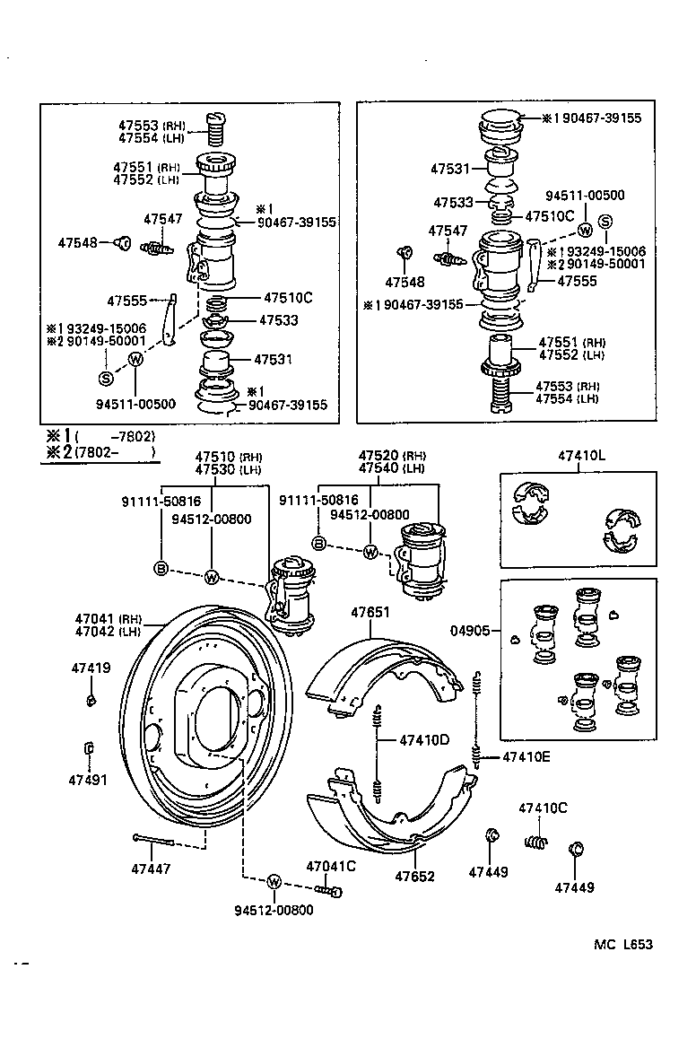 47547-35011 PLUG, BLEEDER(FOR FRONT DRUM BRAKE) product image