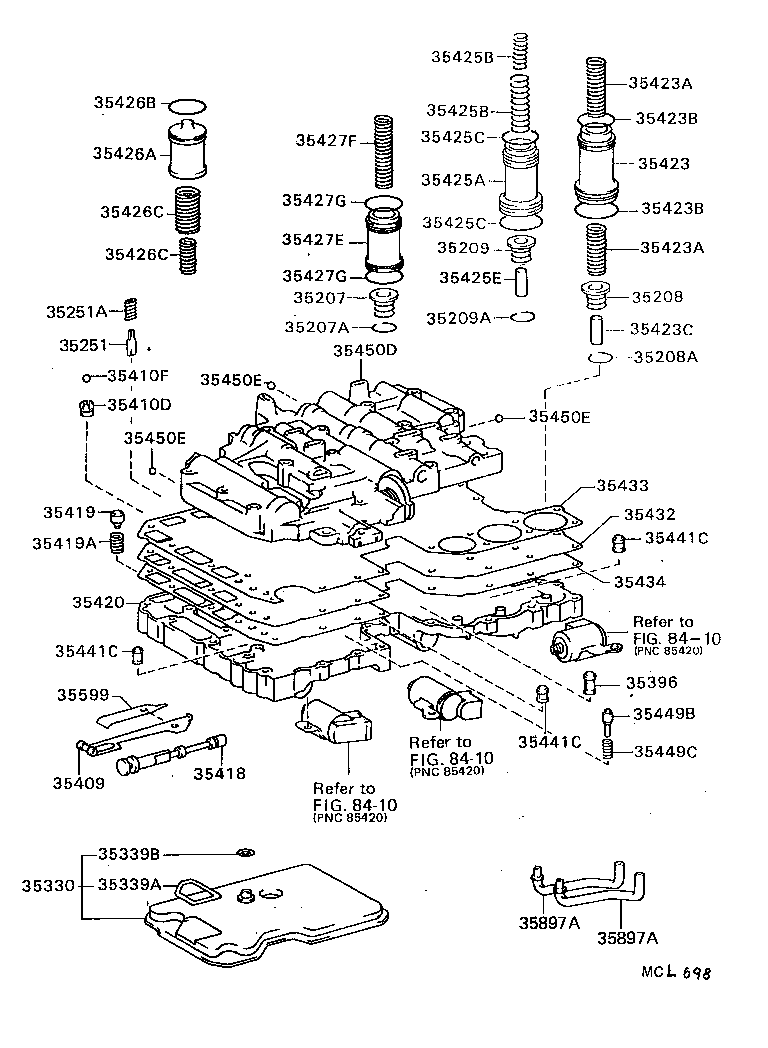 90501-23073 SPRING, COMPRESSION (FOR C-0 ACCUMULATOR PISTON) product image