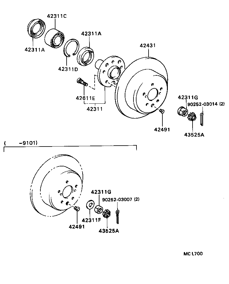 42340-32012 SHAFT ASSY, REAR DRIVE product image