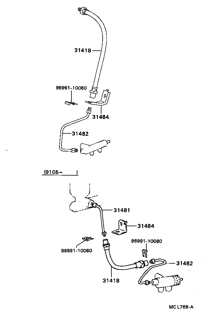 31301-27200 PEDAL SUB-ASSY, CLUTCH product image