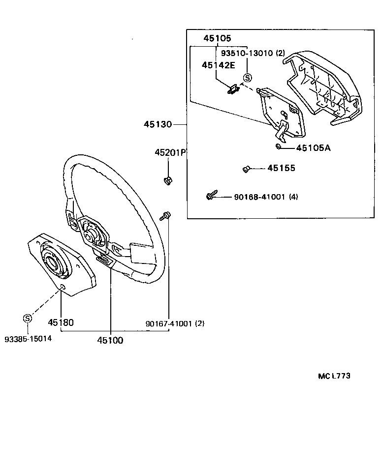 45130-27090-B0 BUTTON ASSY, HORN product image