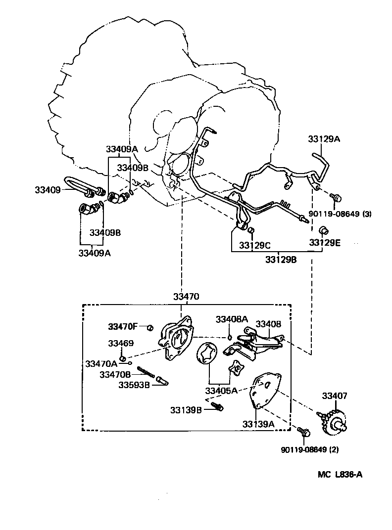 Toyota 33407-33010 GEAR SUB-ASSY, MANUAL TRANSMISSION OIL PUMP DRIVE