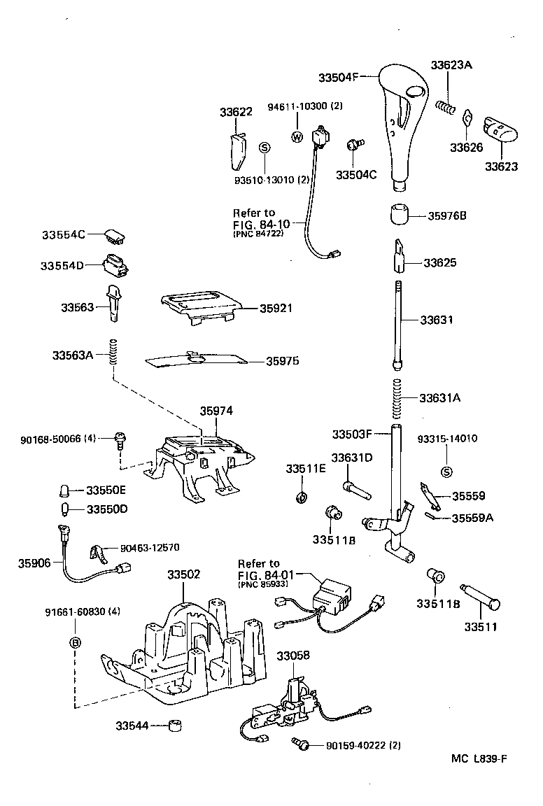 Toyota 33055-33010 LEVER SUB-ASSY, SHIFT(FOR FLOOR SHIFT)