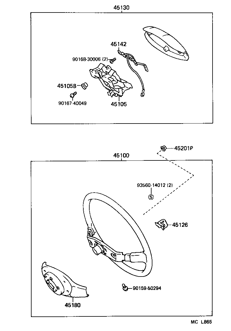 45130-10150 BUTTON ASSY, HORN product image