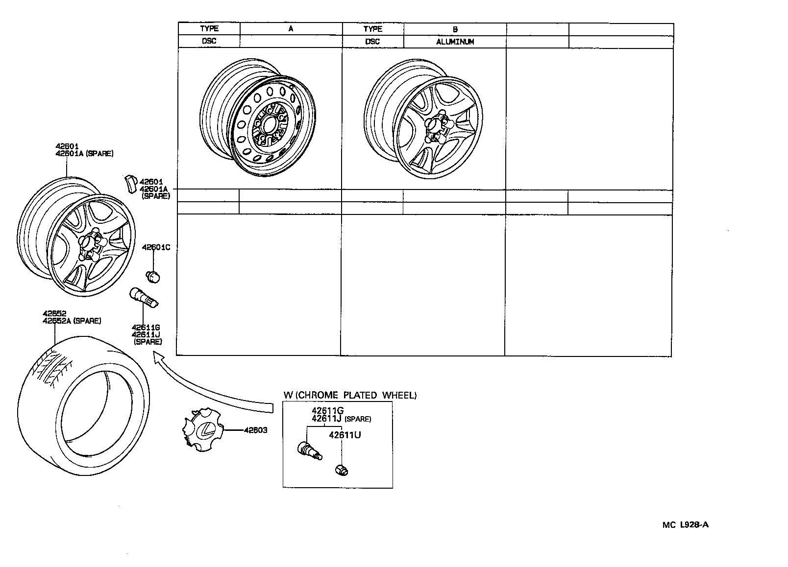Toyota 42603-33010 ORNAMENT SUB-ASSY, WHEEL HUB
