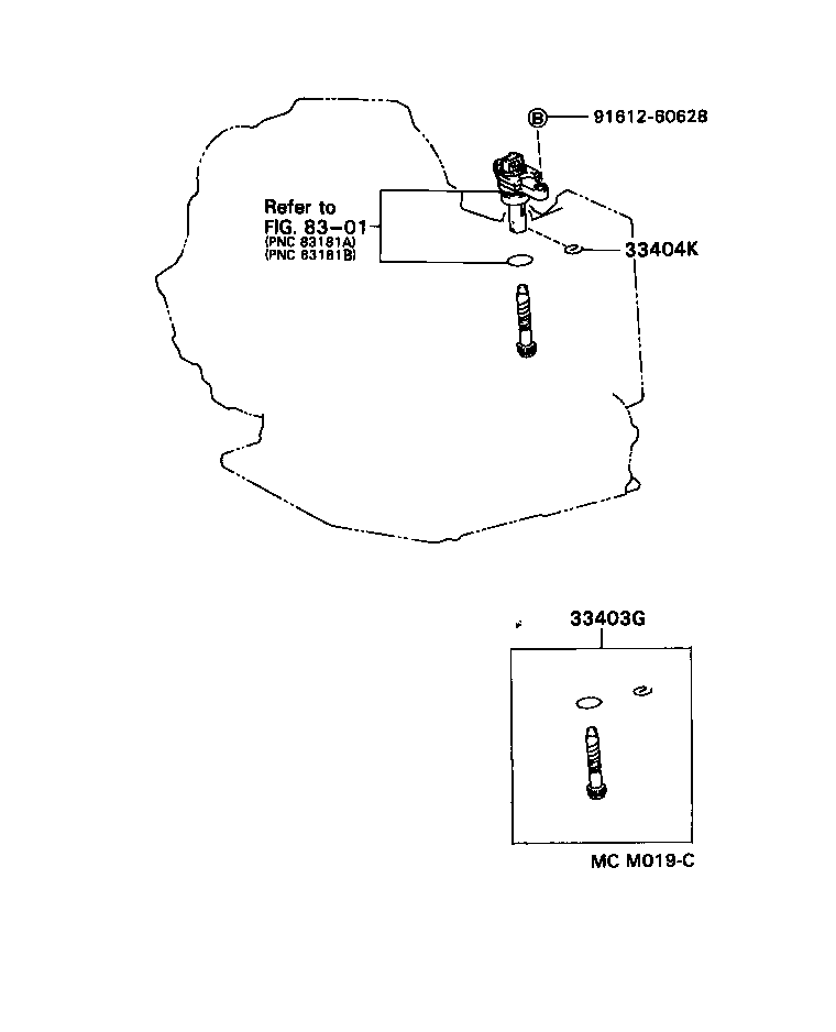 Toyota 33403-39285 GEAR SUB-ASSY, SPEEDOMETER DRIVEN (ATM)