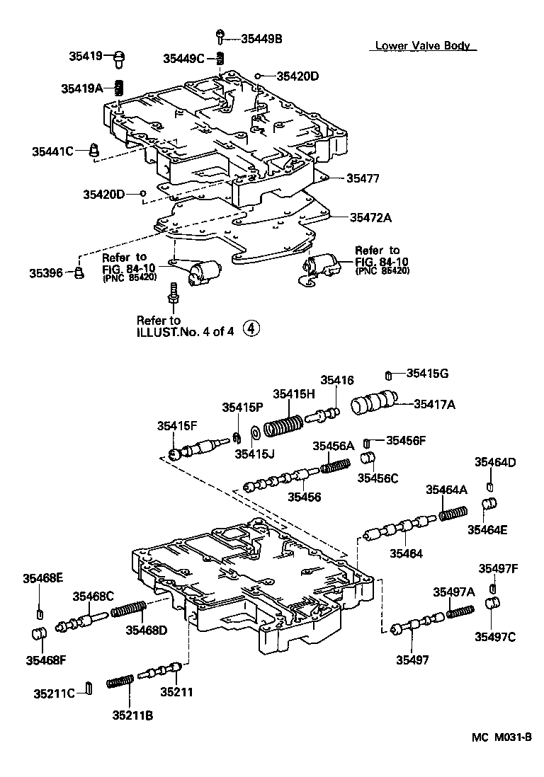 35432-32042 PLATE, VALVE BODY, NO.1 product image