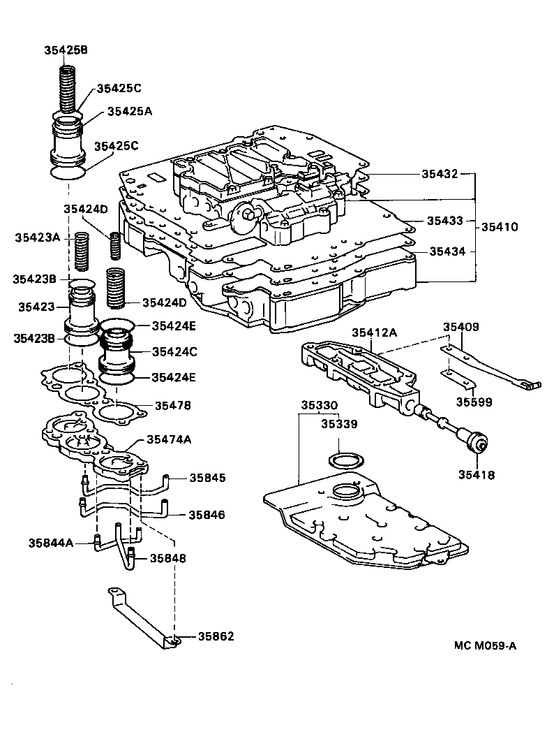 Toyota 35425-12040 PISTON, C-2 ACCUMULATOR