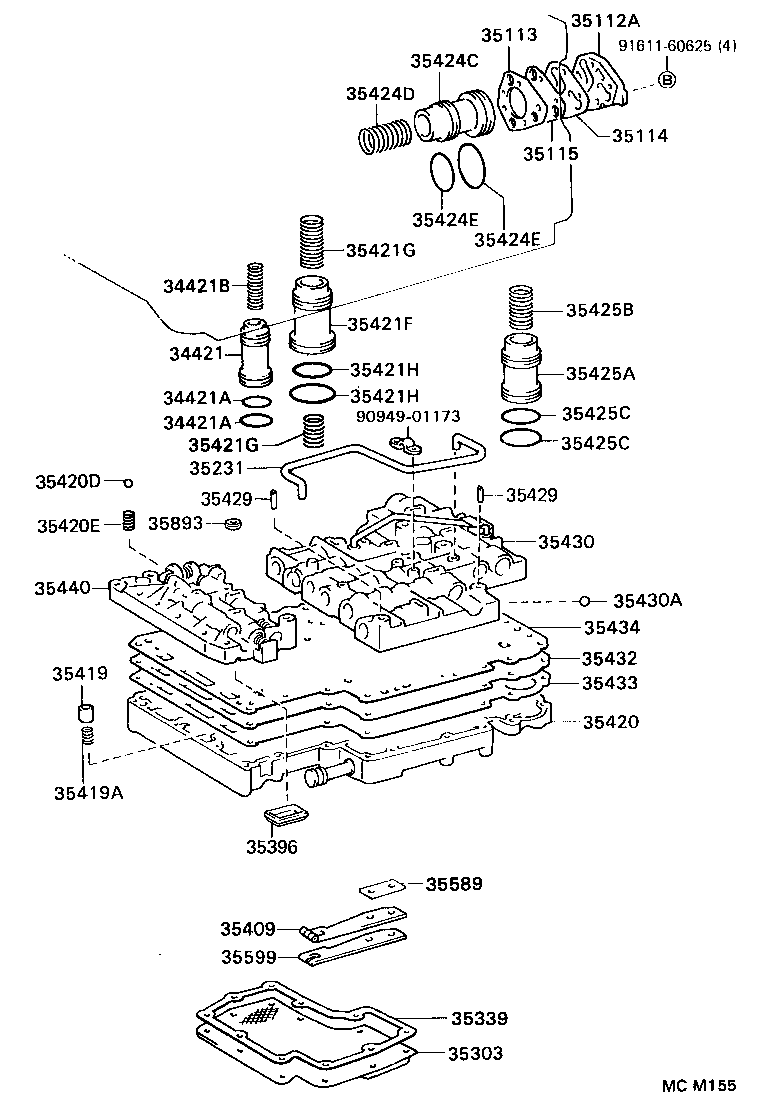 35339-60020 GASKET, OIL STRAINER product image