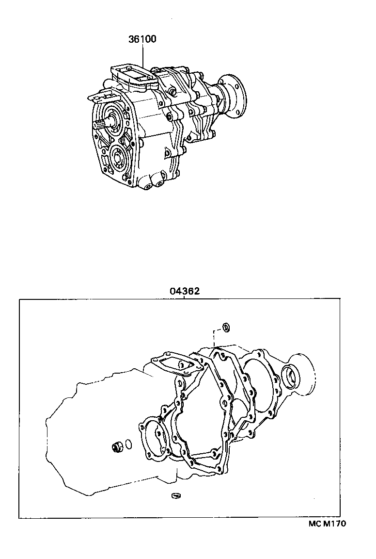 36100-35320 TRANSFER ASSY product image