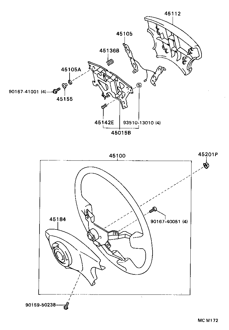 45142-20110 PIECE, HORN CONTACT product image