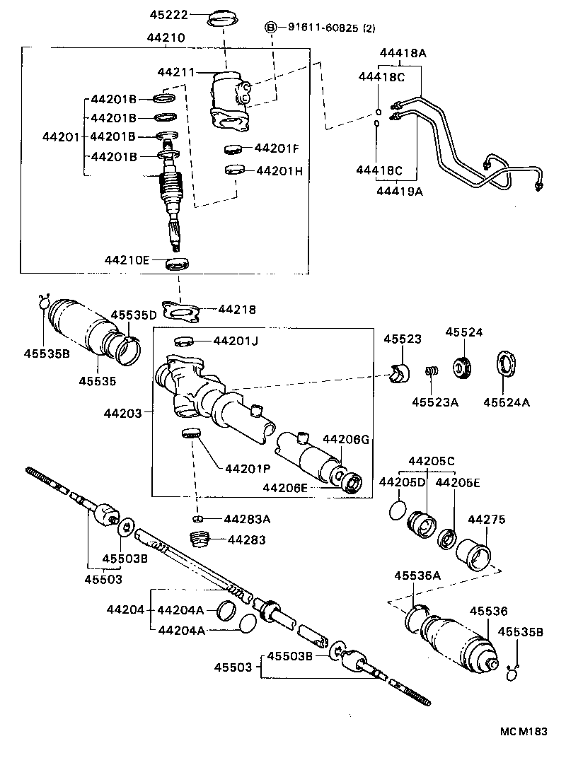 44211-33010 HOUSING, CONTROL VALVE product image