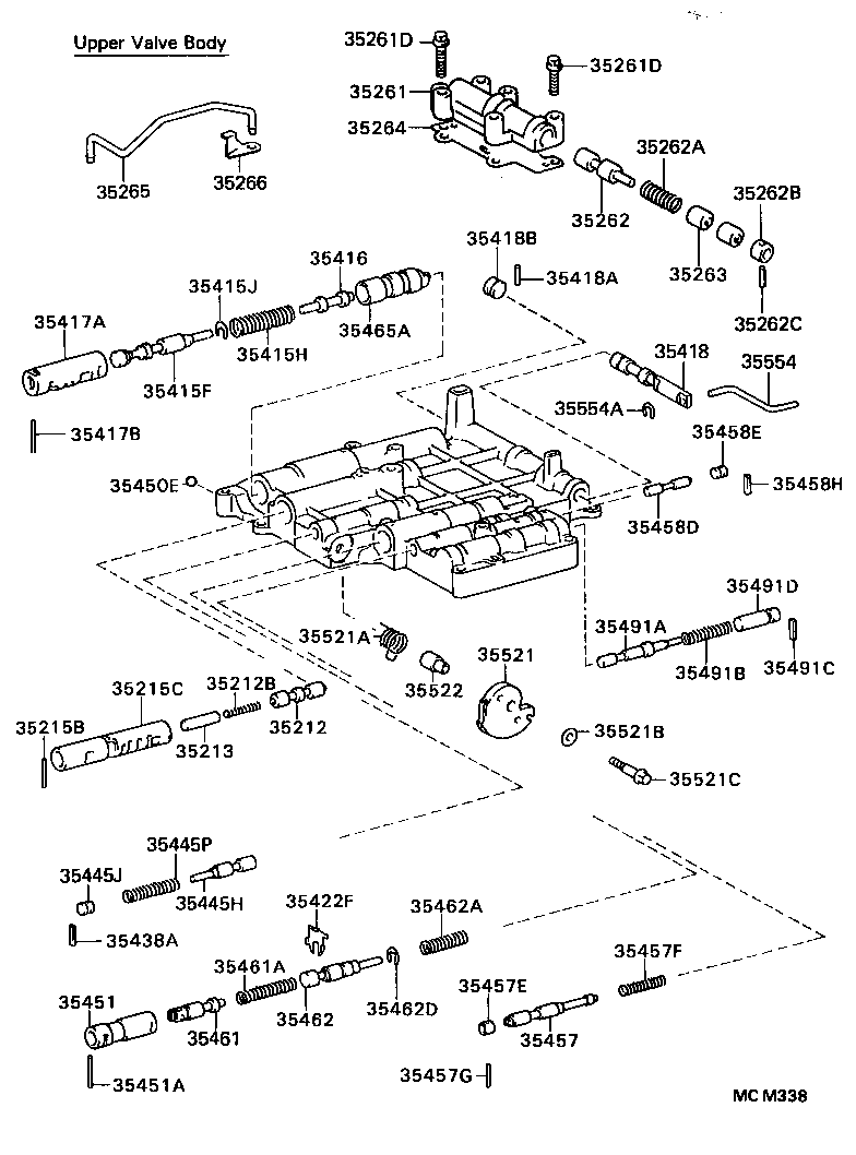 35410-12640 BODY ASSY, TRANSMISSION VALVE product image