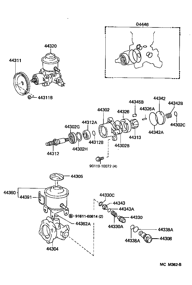 44320-30440 PUMP ASSY, VANE product image