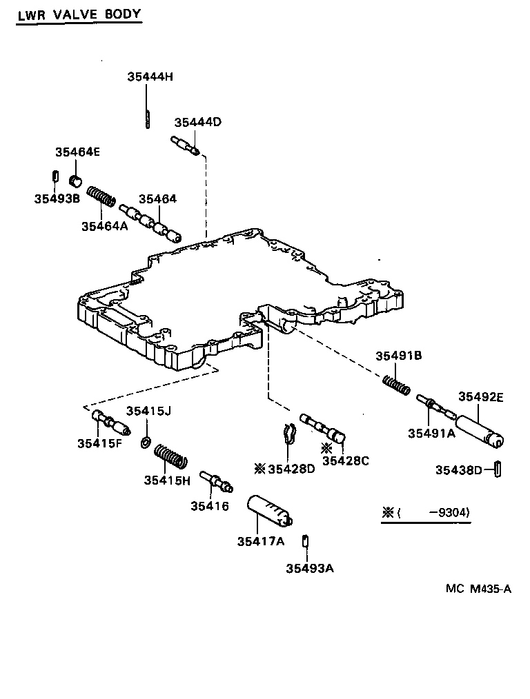 35410-30770 BODY ASSY, TRANSMISSION VALVE product image