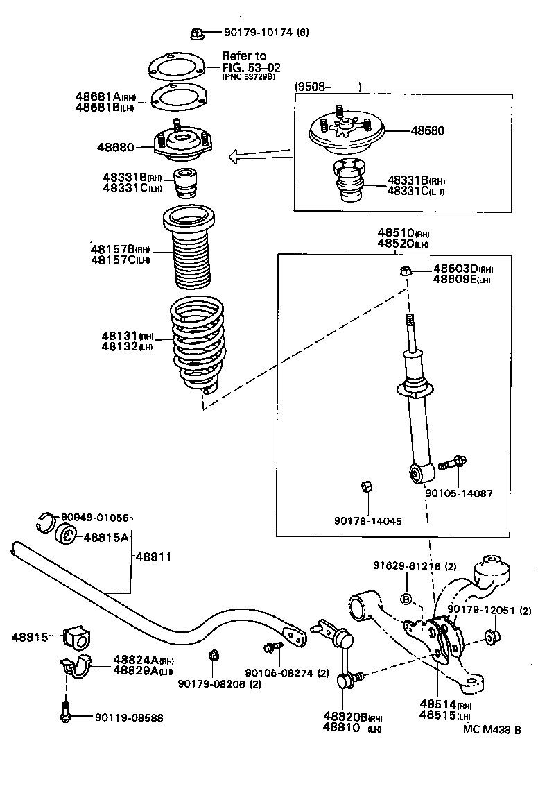 48131-30860 SPRING, FRONT COIL, RH product image