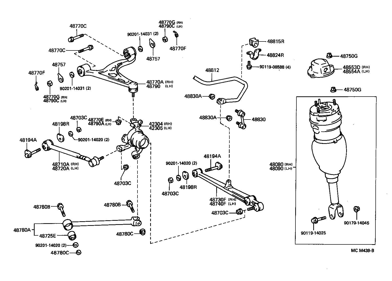 48231-30701 SPRING, COIL, REAR RH product image