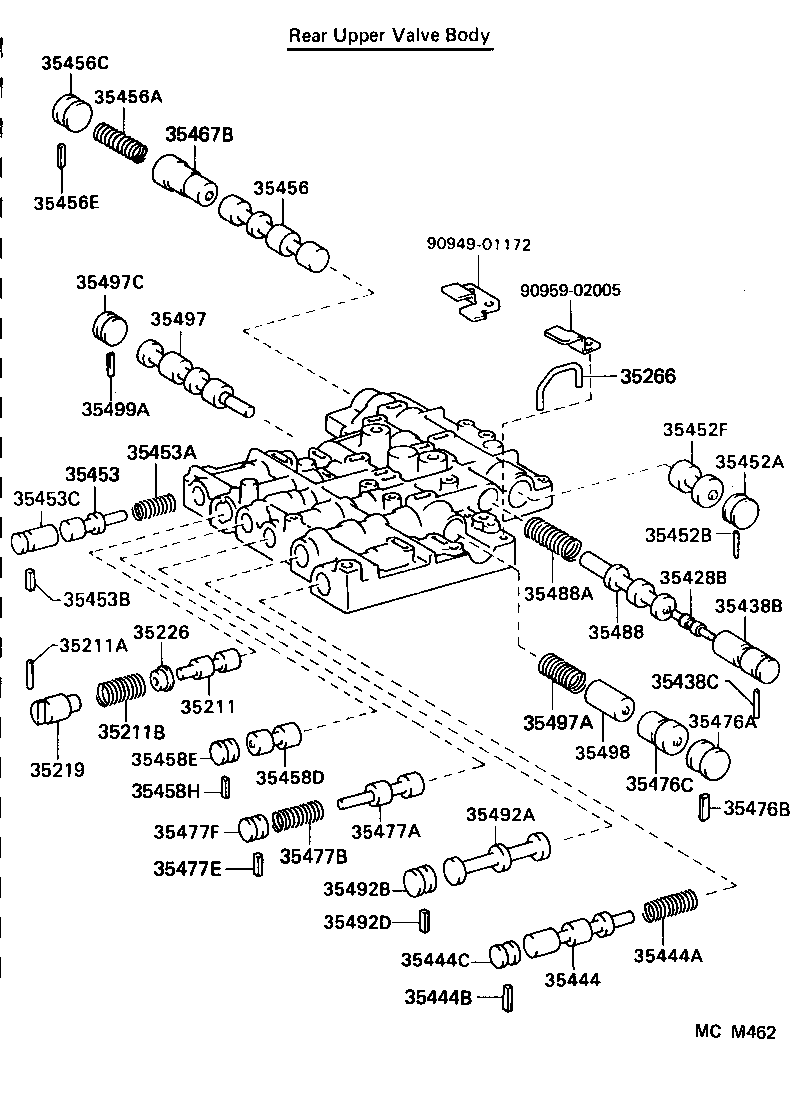 35252-36010 PLUNGER, REVERSE CONTROL VALVE product image