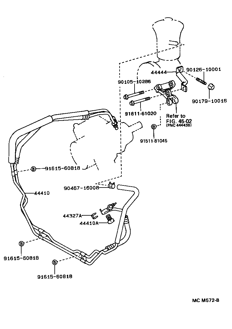 44402-30150 COOLER SUB-ASSY, POWER STEERING OIL, NO.1 product image