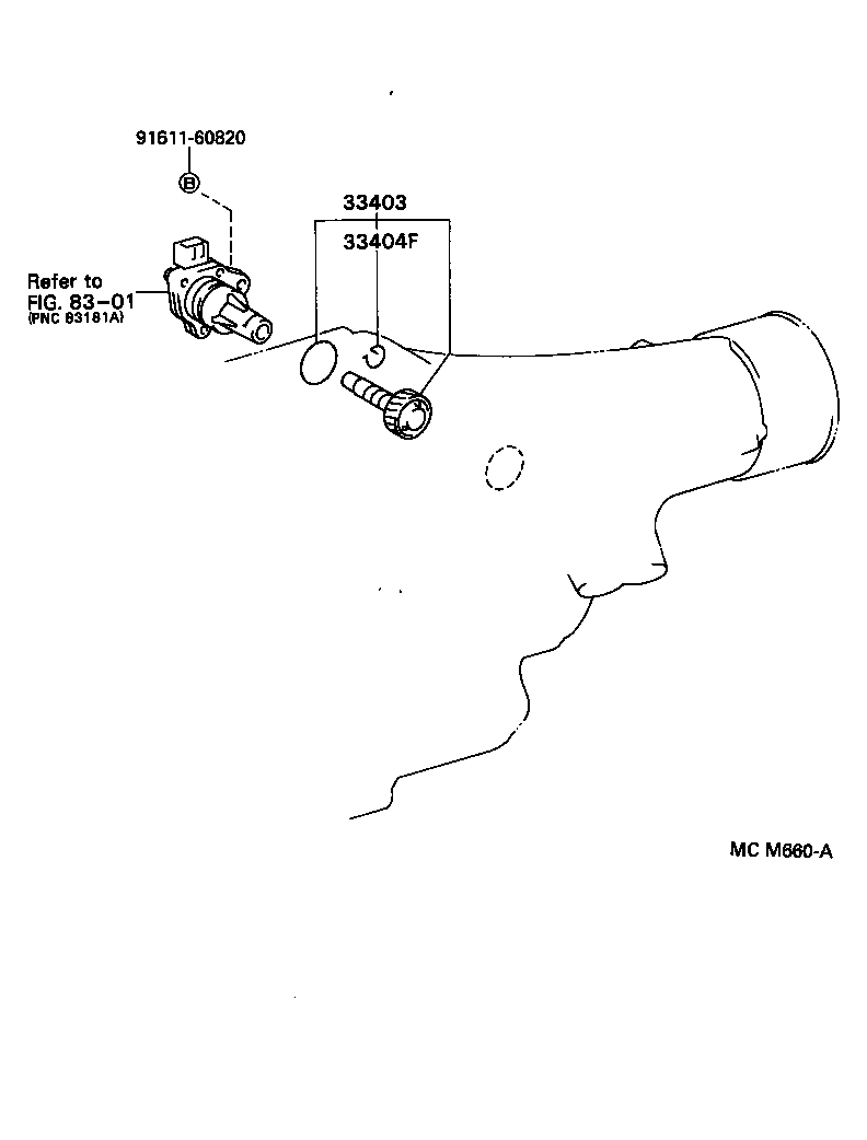 33403-29335 GEAR SUB-ASSY, SPEEDOMETER DRIVEN (MTM) product image