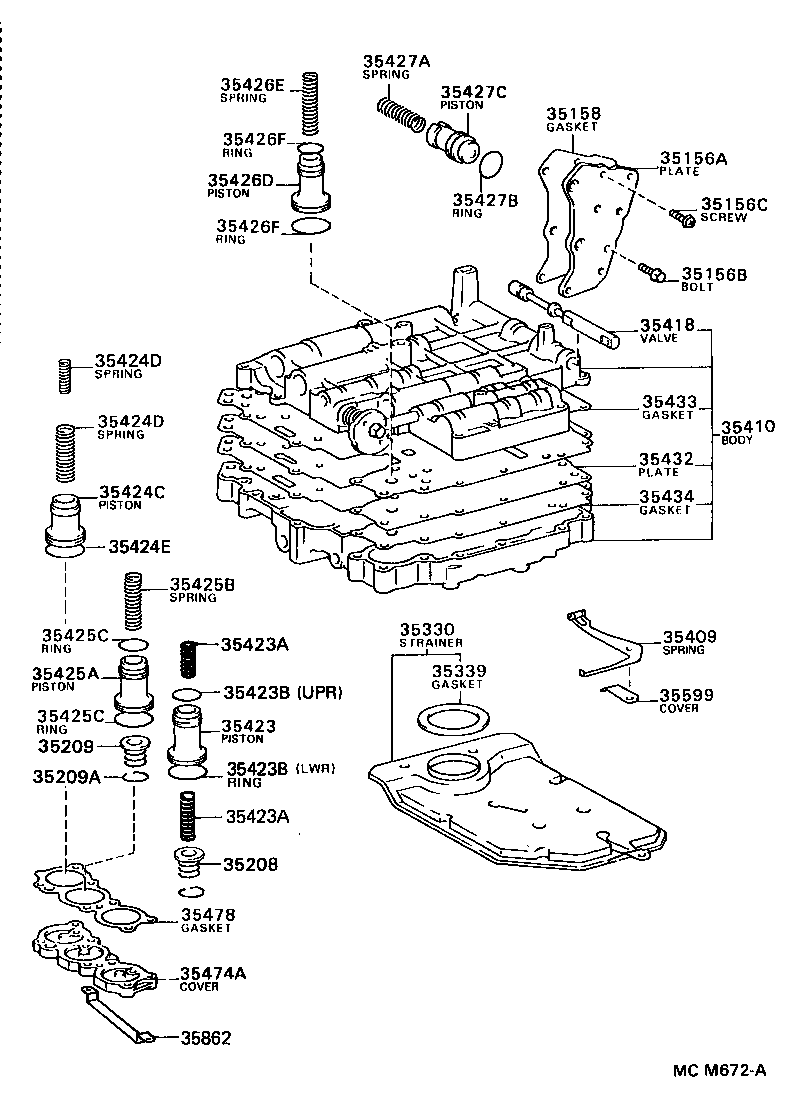 35196-21020 CLAMP, TRANSAXLE APPLY TUBE, NO.2 product image