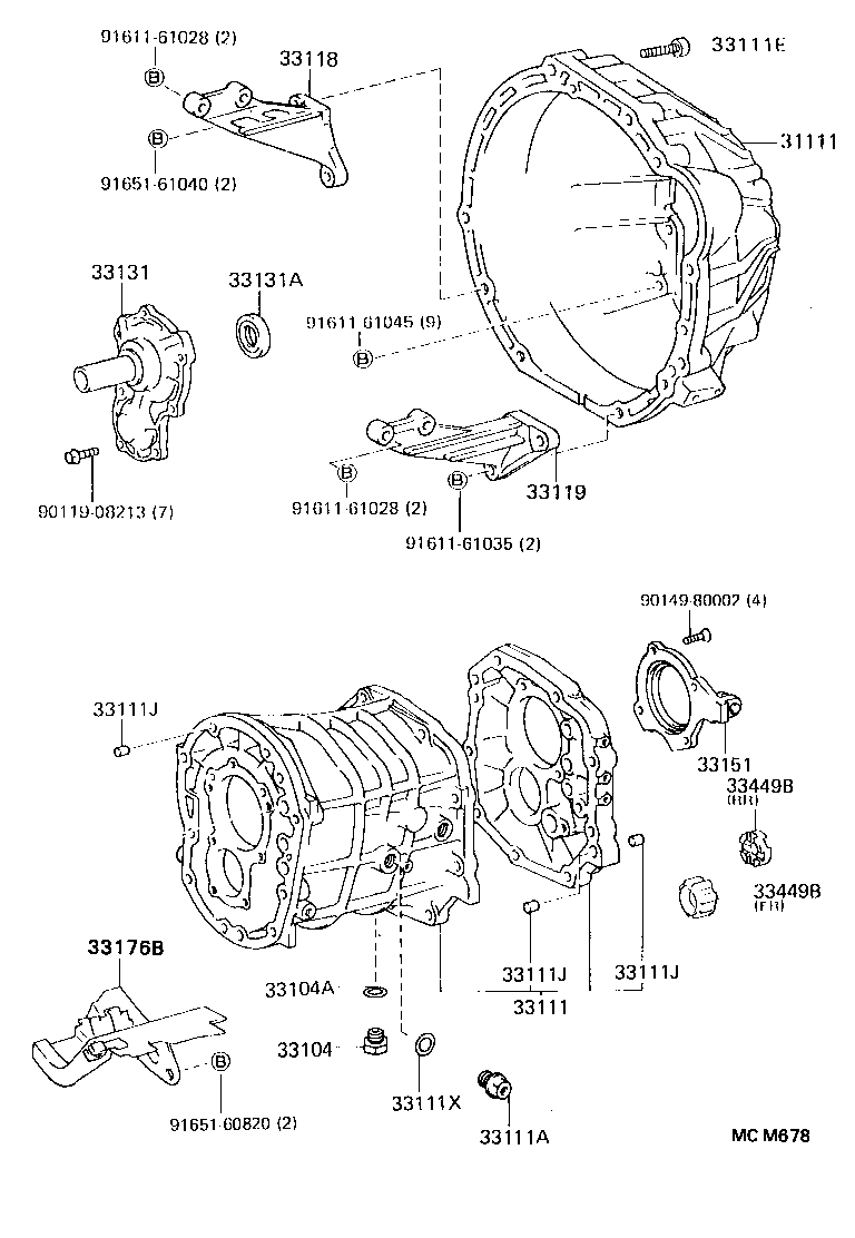 31111-20230 HOUSING, CLUTCH product image