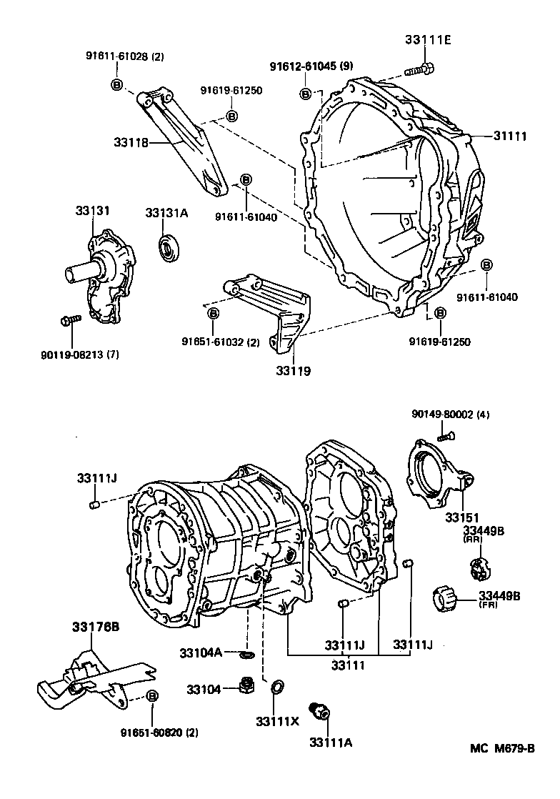 31111-22114 HOUSING, CLUTCH product image