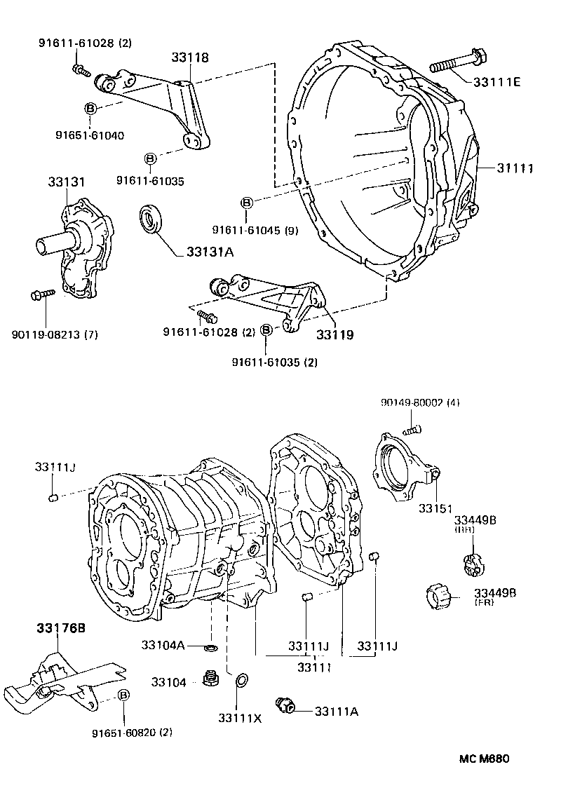 31111-20230 HOUSING, CLUTCH product image