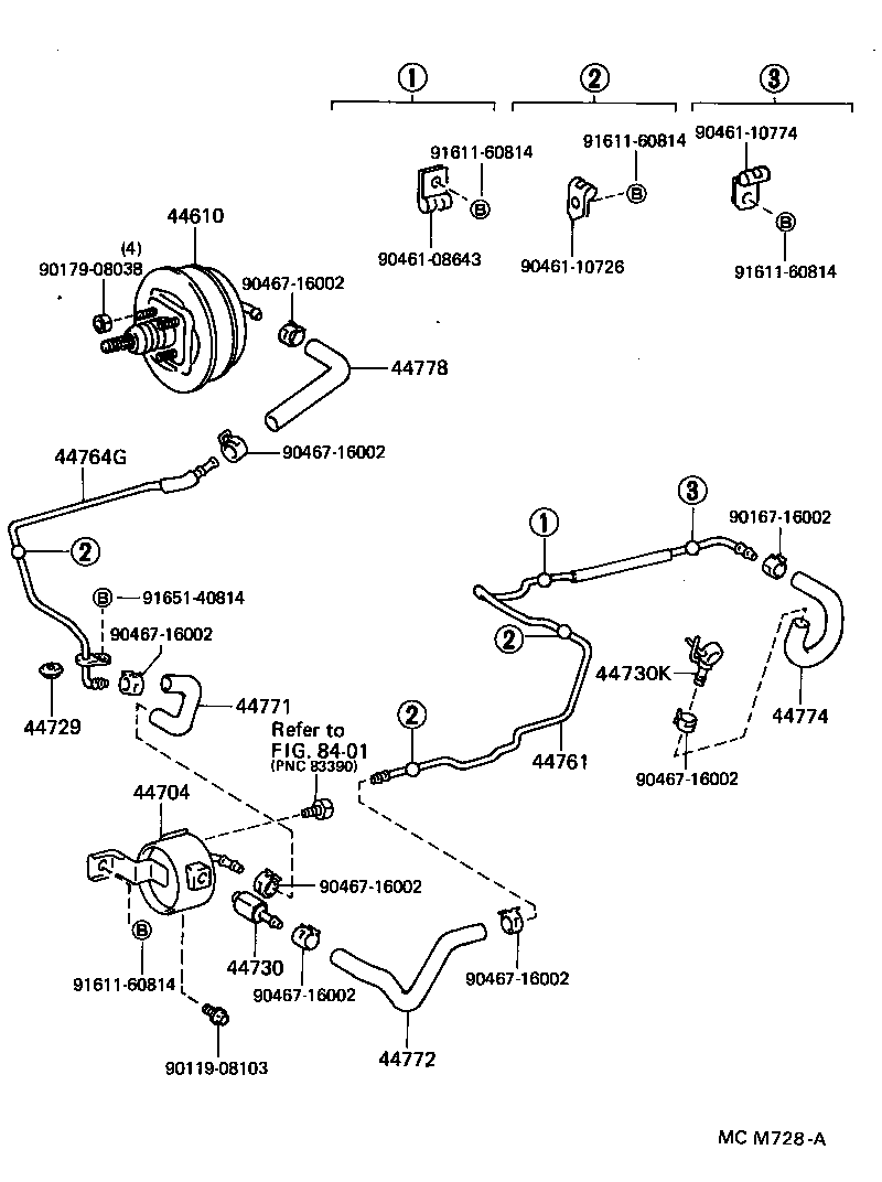 44610-28810 BOOSTER ASSY, BRAKE product image