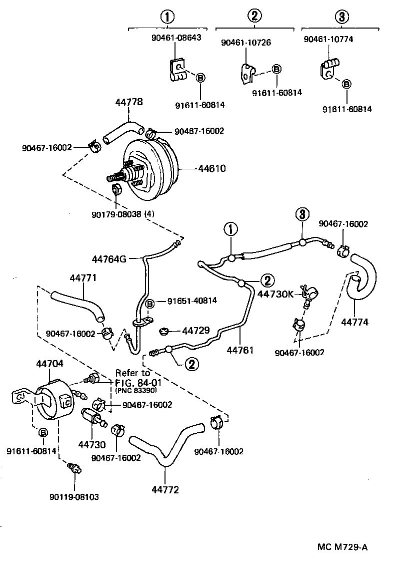 44729-28010 GASKET, VACUUM TUBE product image