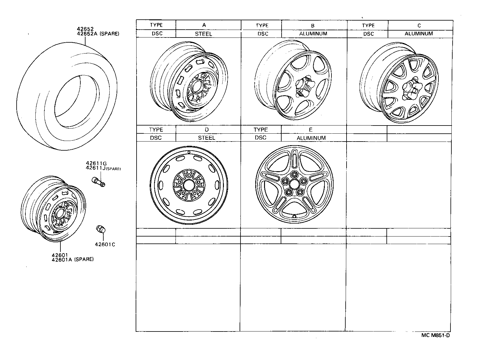42602-05030 CAP, WHEEL product image