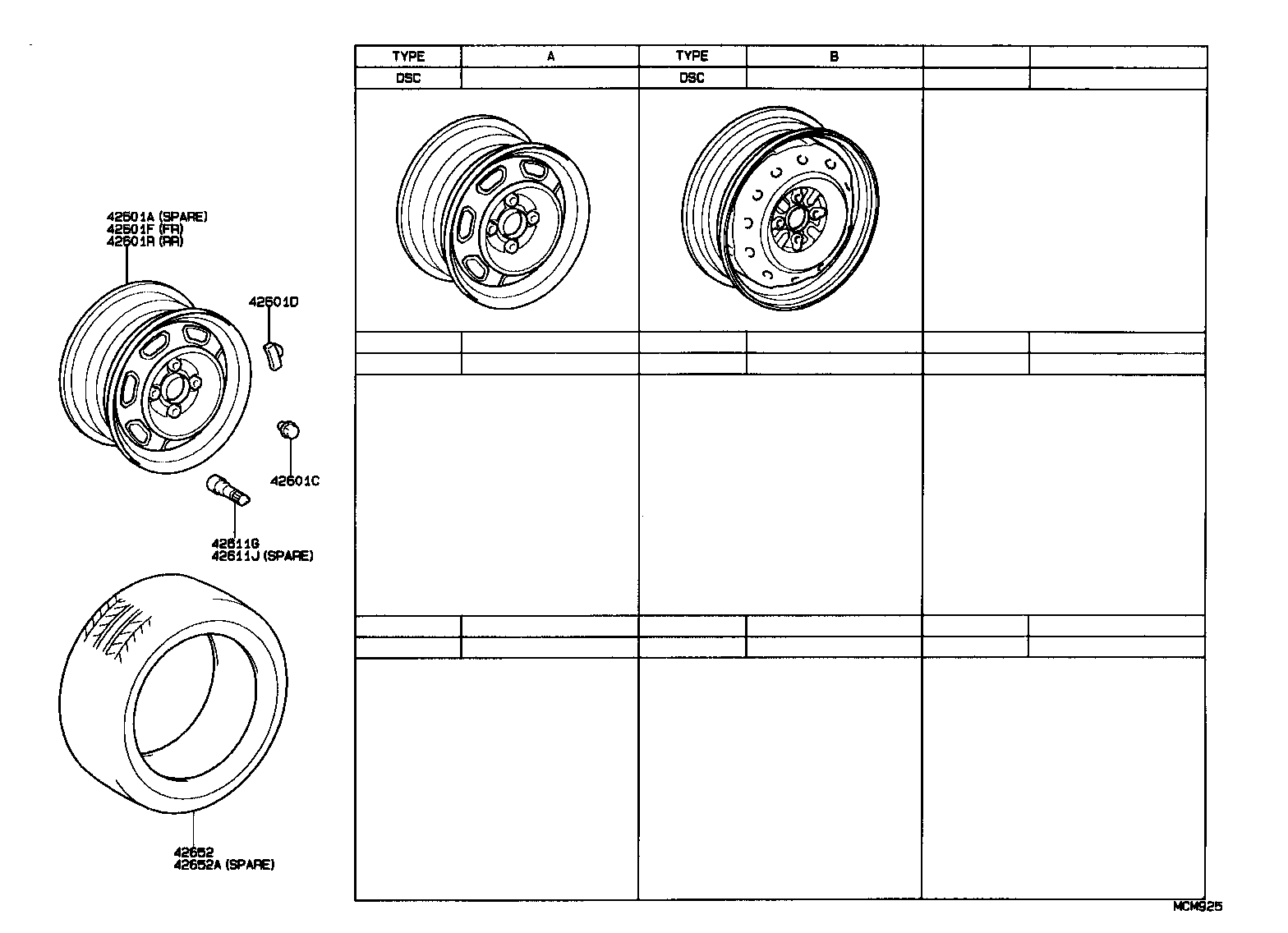 42602-28170 CAP, WHEEL product image