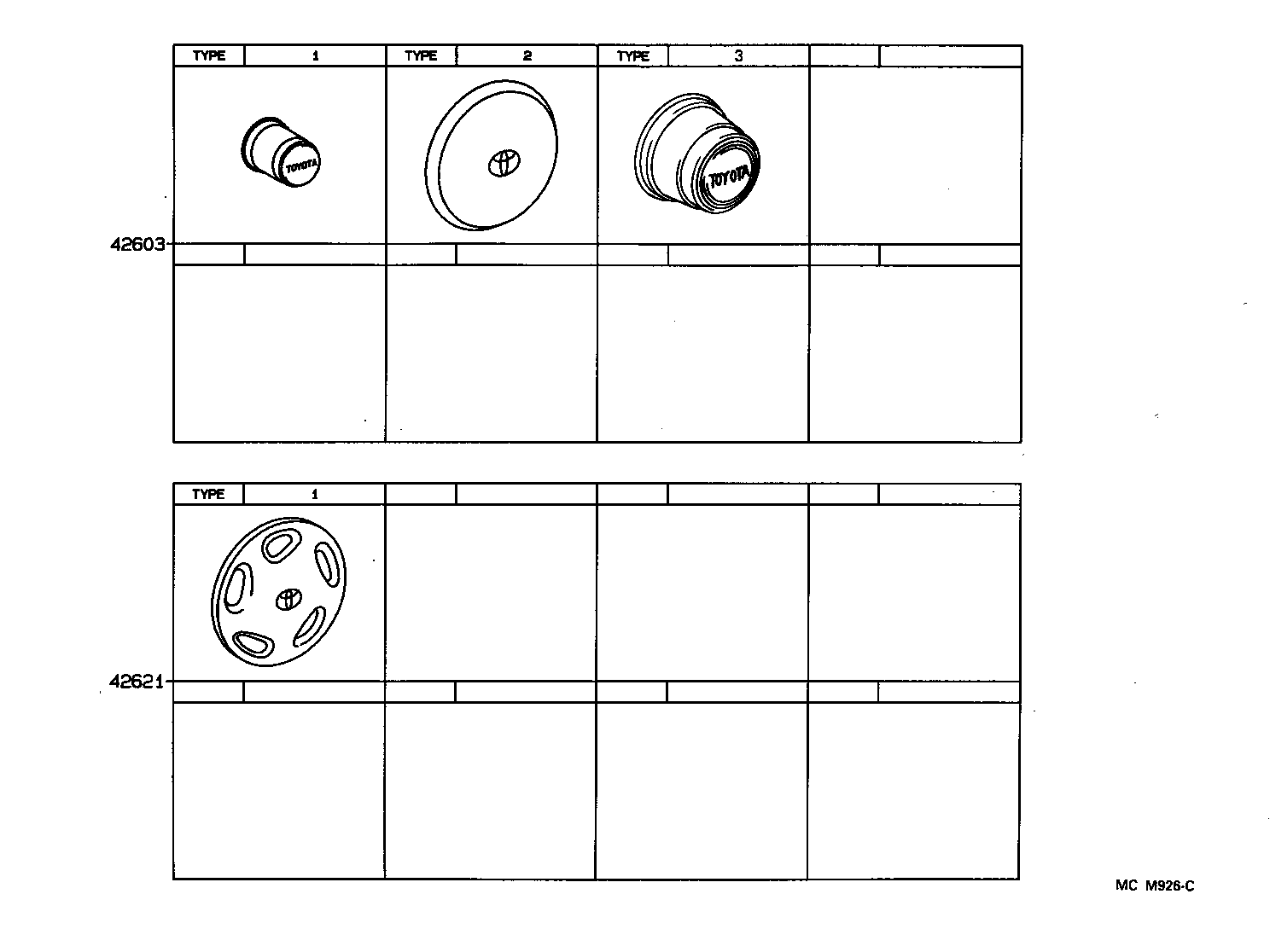 42602-28170 CAP, WHEEL product image