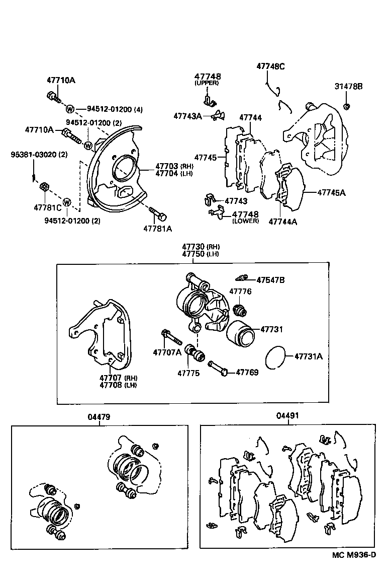 47704-28040 COVER SUB-ASSY, DISC BRAKE DUST, FRONT LH product image