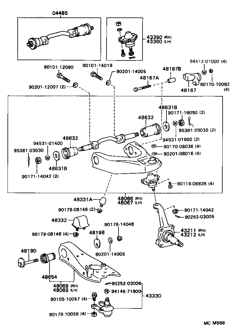 48331-27051 BUMPER, FRONT SPRING, NO.2 product image