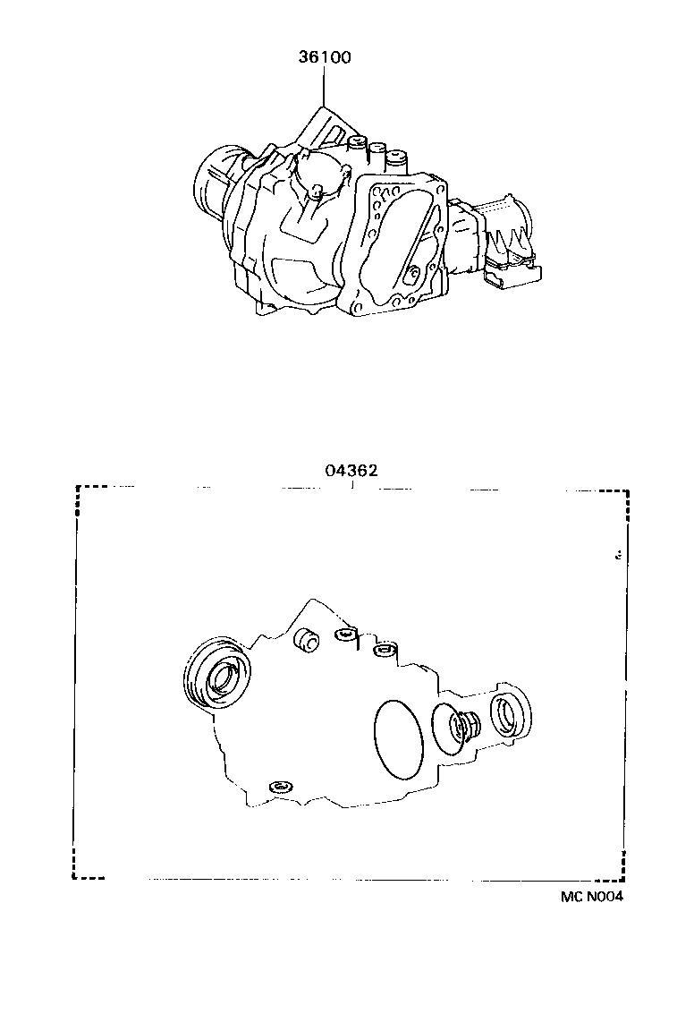 36100-20140 TRANSFER ASSY product image