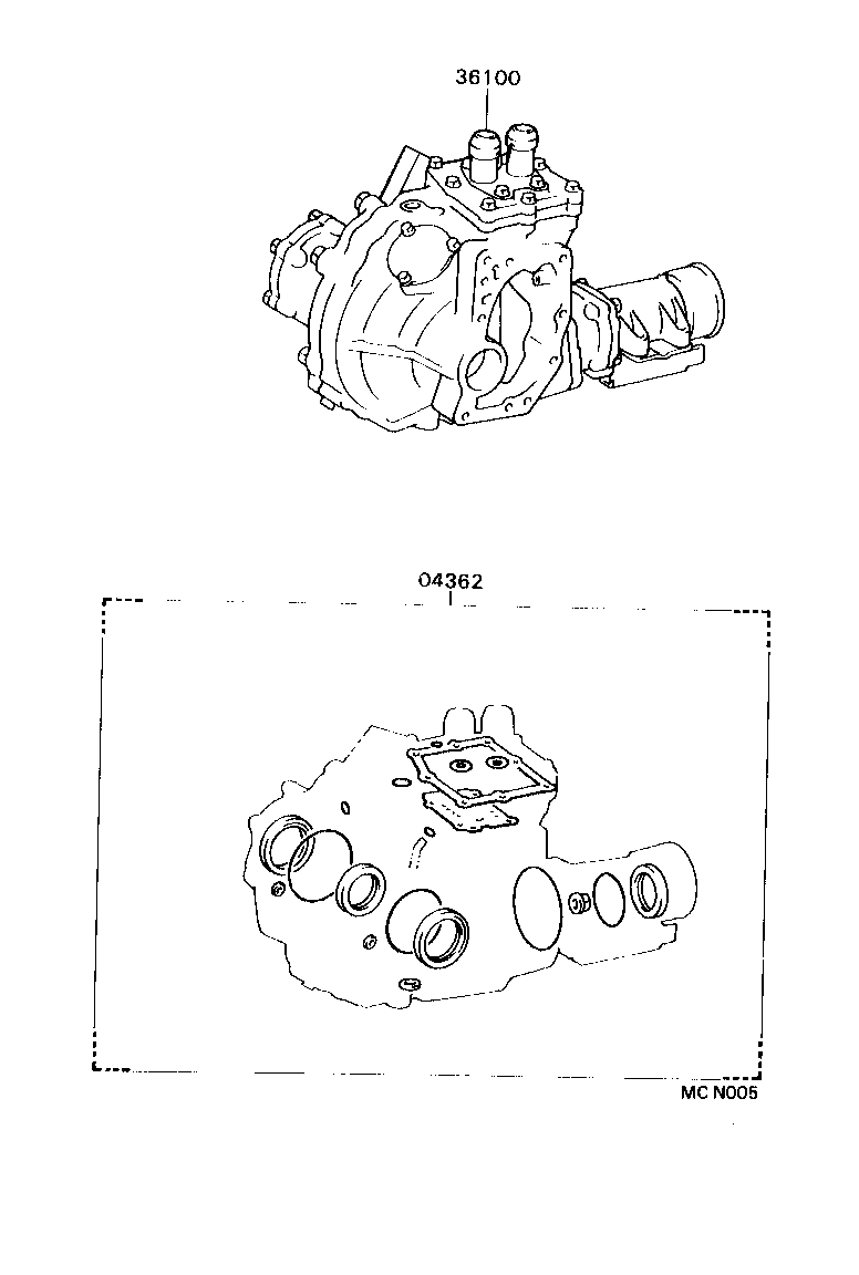 36100-20140 TRANSFER ASSY product image