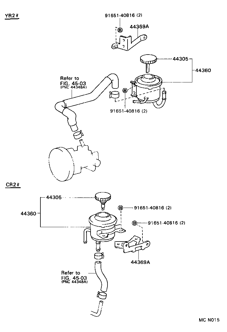 44311-28040 PULLEY, VANE PUMP product image
