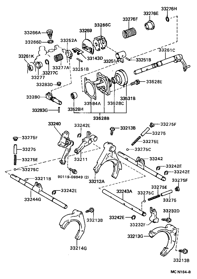 90341-16015 BALL ASSY, LOCK, NO.2 product image