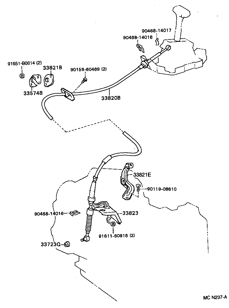 35974-33040 HOUSING, POSITION INDICATOR, LOWER product image