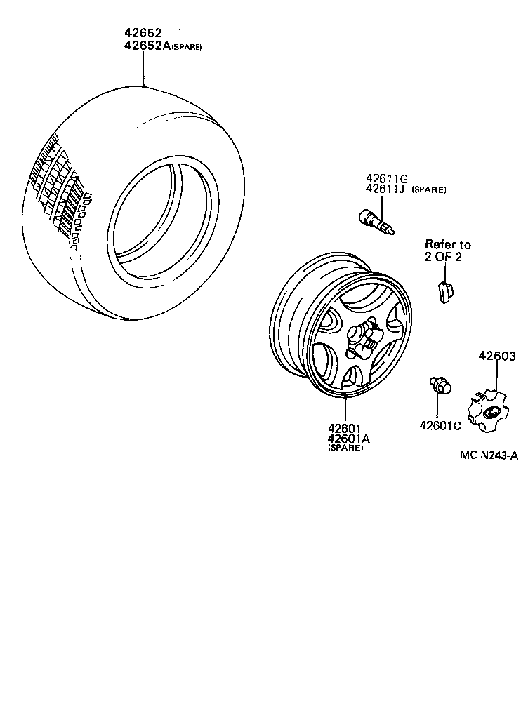 42652-33170 TIRE product image