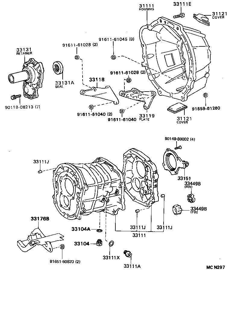 31111-20230 HOUSING, CLUTCH product image