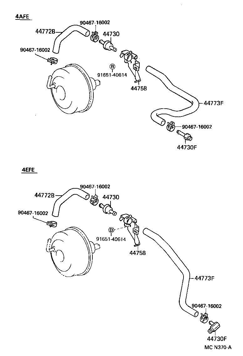 44704-12080 RESERVOIR SUB-ASSY, VACUUM product image