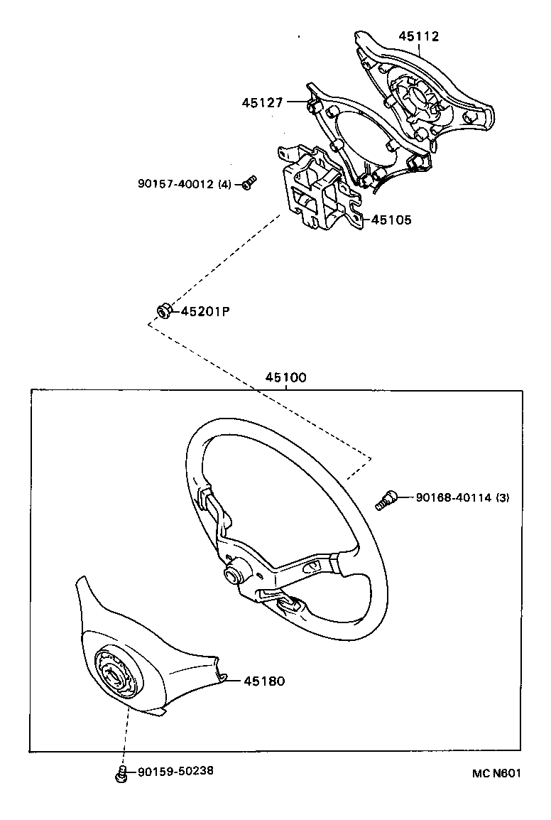 45015-20030 PLATE SUB-ASSY, HORN BUTTON CONTACT, NO.2 product image