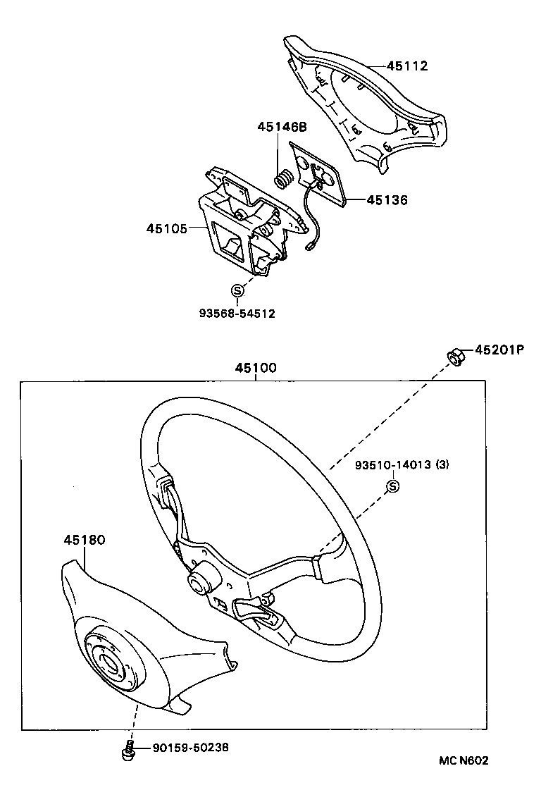 45015-20030 PLATE SUB-ASSY, HORN BUTTON CONTACT, NO.2 product image