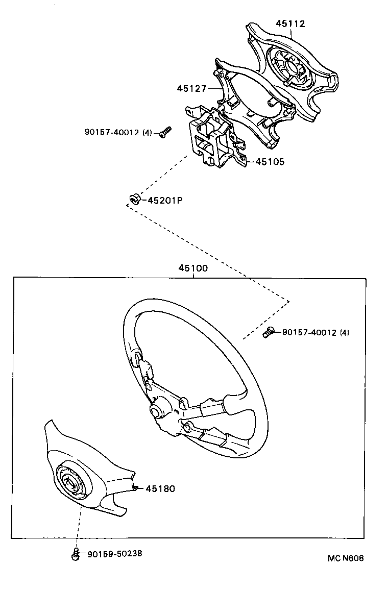 45015-20030 PLATE SUB-ASSY, HORN BUTTON CONTACT, NO.2 product image