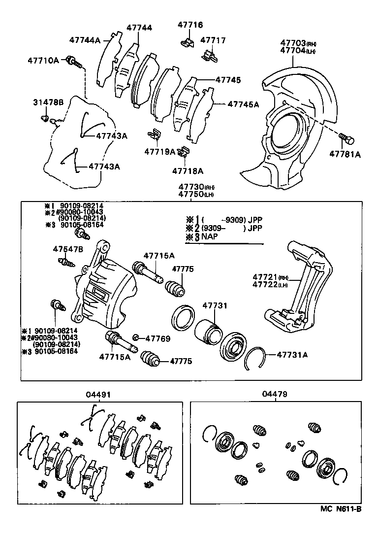 Toyota 47547-06010 PLUG, BLEEDER(FOR FRONT DISC BRAKE)