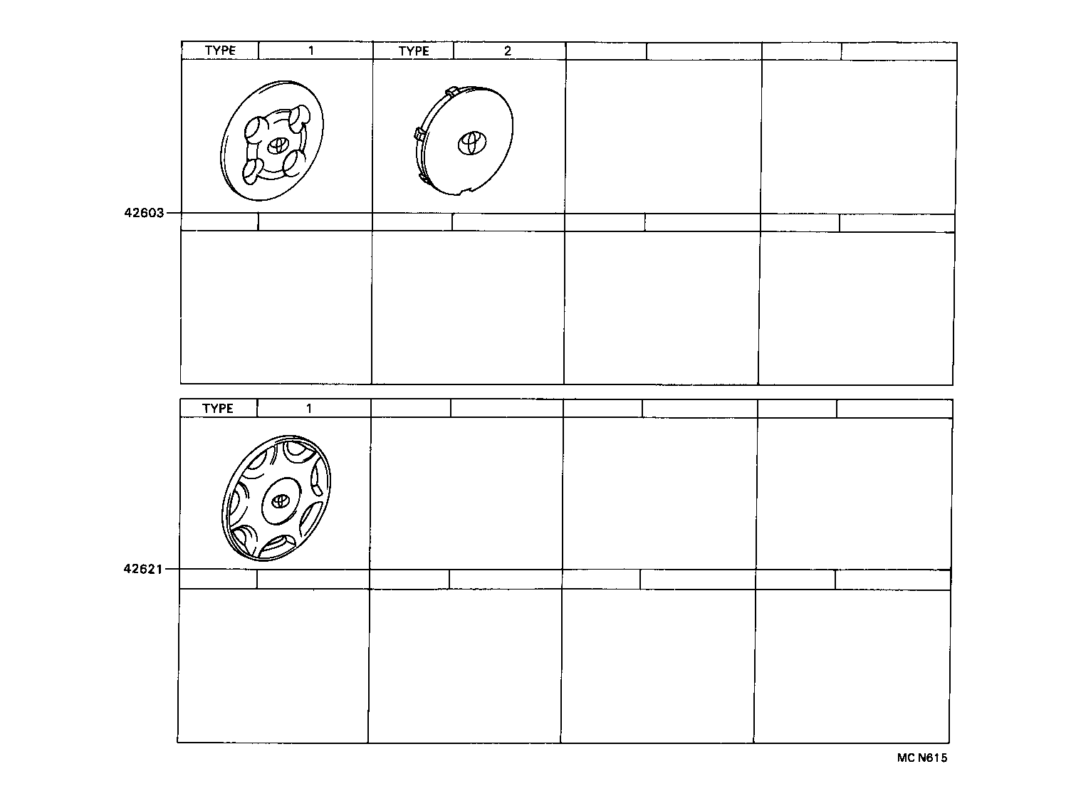 42611-2B030 WHEEL, DISC product image